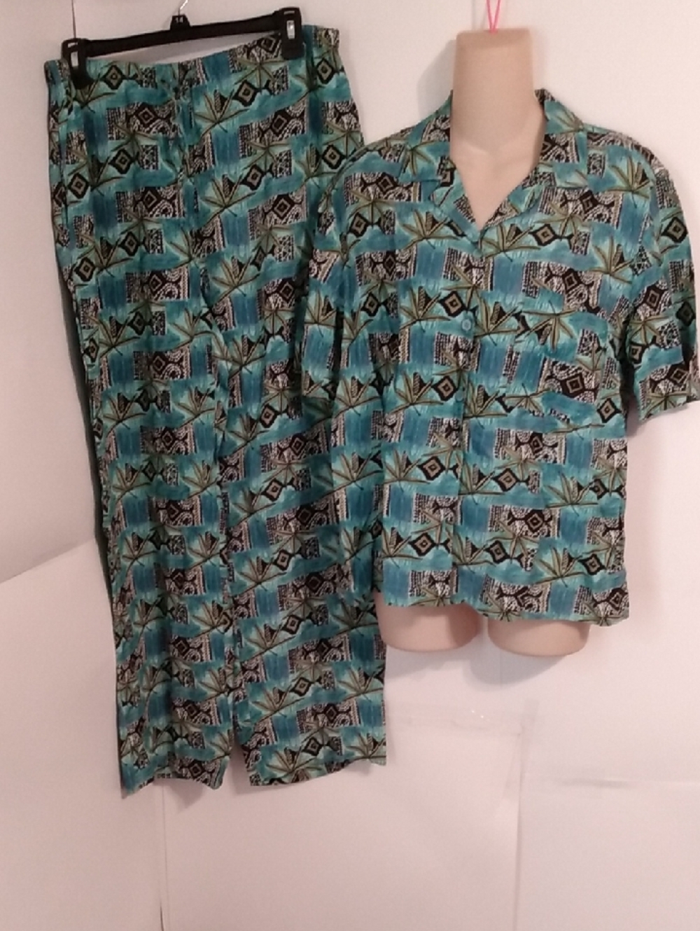 Mj 420 Day Floral Fauna High Pantsuit